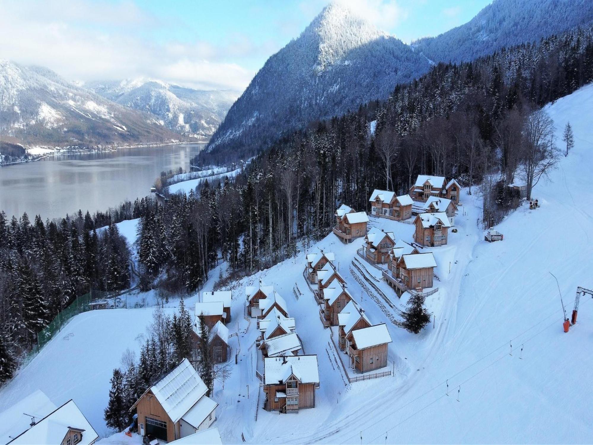 Exclusive Apartment With Sauna & Mountain Panorama Grundlsee Exterior foto